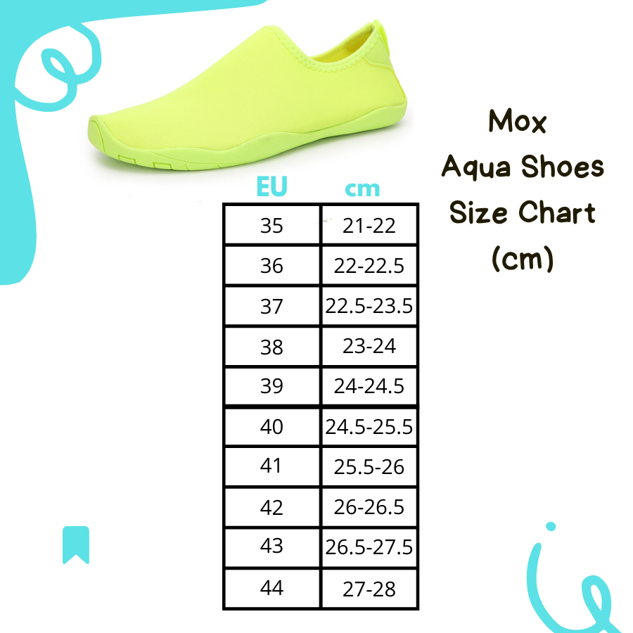 Mox Beach Aqua Shoes - Outdoor Swimming Shoes for Fitness Gym, Hiking, Park Biking, and More