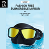 Wave Polycarbonate Lens Anti-Fog Low Volume Silicone Diving Mask Set