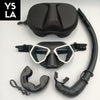 Wolf 65cc Ultra Low Volume Mask Tempered Glass Freedive Mask Set