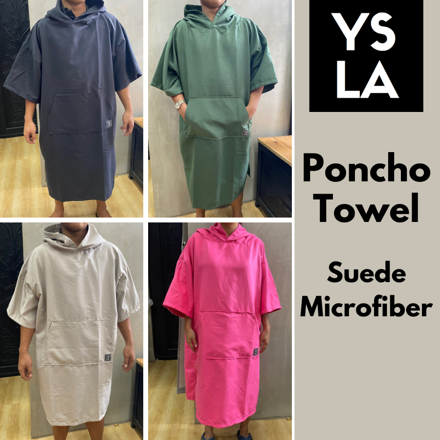 Toalla Poncho Towel Suede Microfiber Lightweight