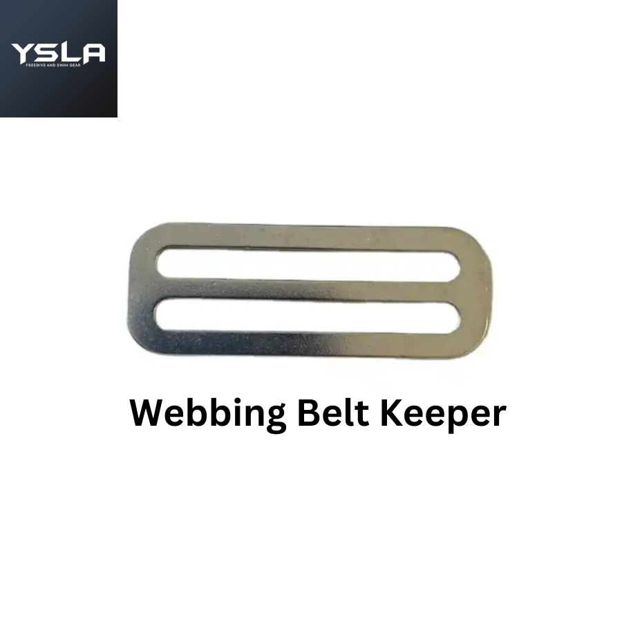 Stainless Steel Webbing Belt Keeper for Scuba and Freediving