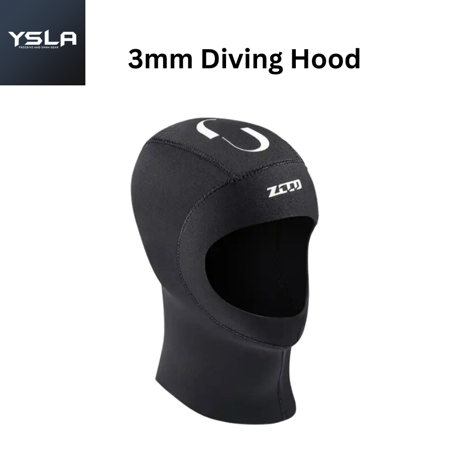 3mm Neoprene Diving Hood for Freediving Scuba Spearfishing