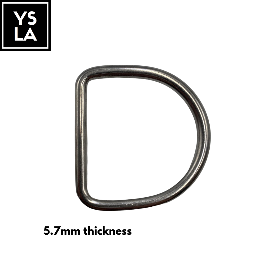 Stainless Steel Seamless D-Ring for Bag Inflatable Freedive Buoy