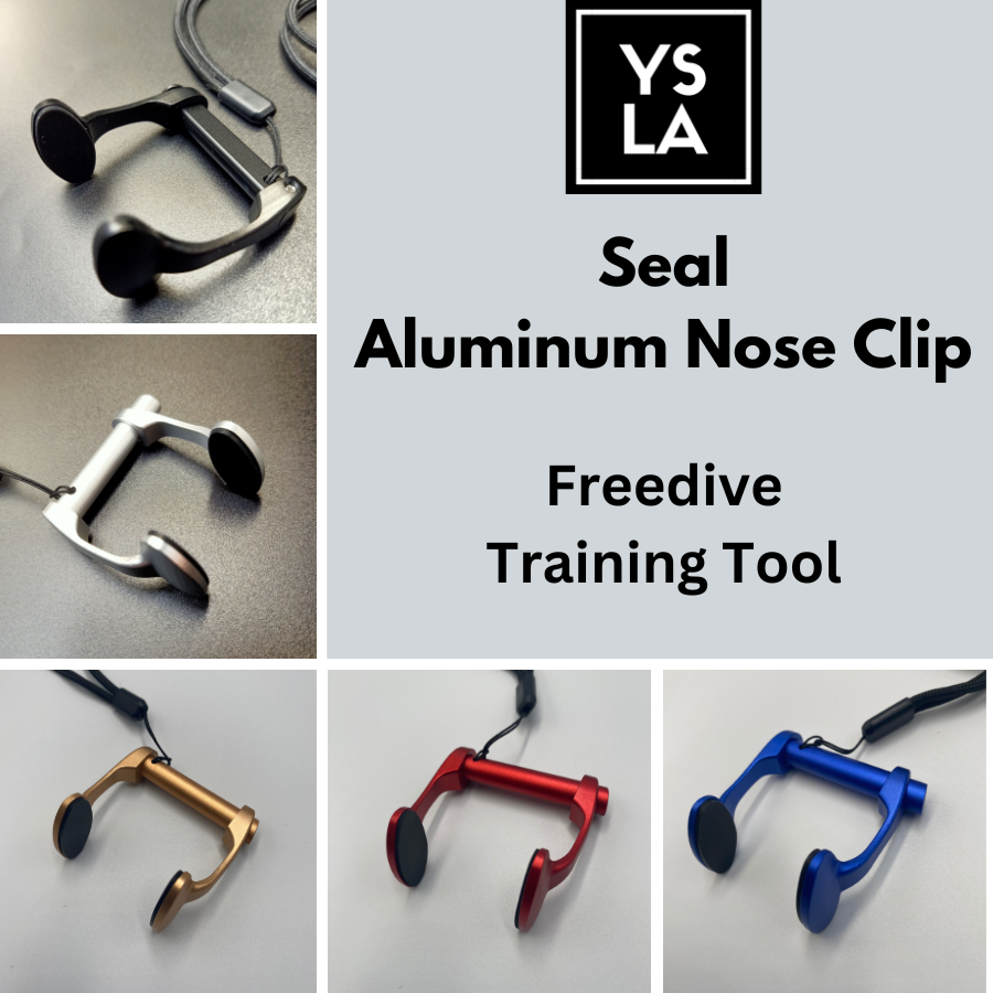 Freedive Seal Aluminum Nose Clip with Black case