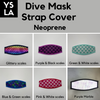 Neoprene Freedive Scuba Dive Snorkel Mask Strap Padded Cover Freediving Gear