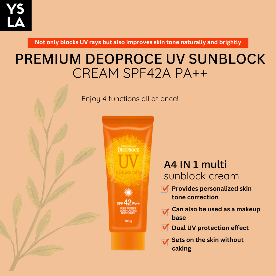 Premium Deoproce UV Sunblock Cream SPF42/PA ++