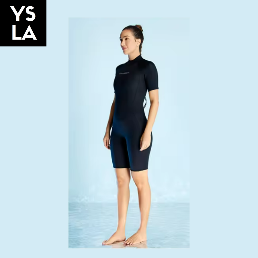 For Her Bare 1.5mm Full Wetsuit in Short sleeves and short pants for Female Women