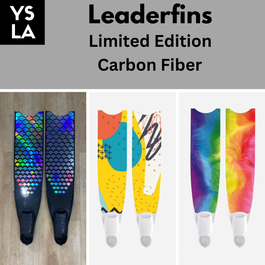 Ysla Leaderfins Carbon Fiber Limited Edition Long Freedive Fins