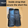 Zychee Short Hard case Freediving Short Fin Bag Luggage