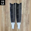 Ysla Leaderfins Fiberglass 80cm Long Freedive Fins Soft Stiffness with White Foot pocket