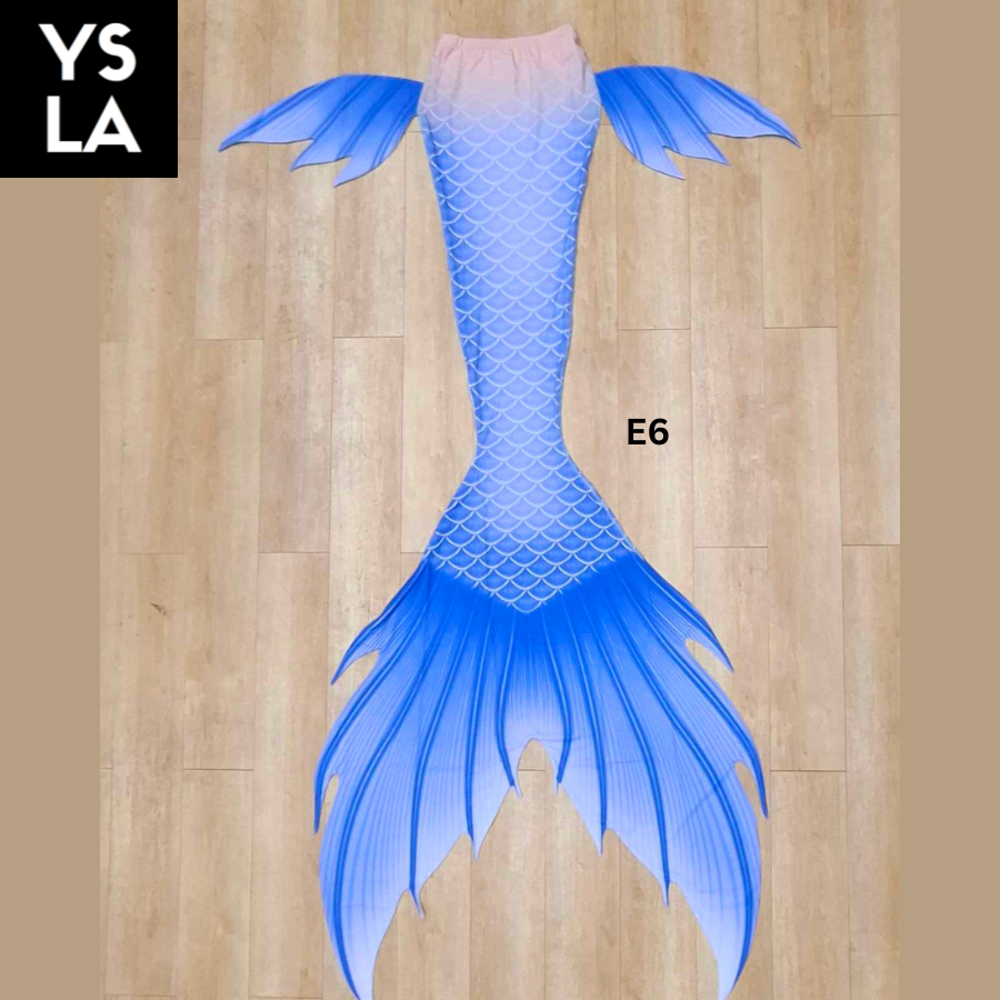 Adult Swimming Beachwear Mermaid Skin Tail with Bra Top