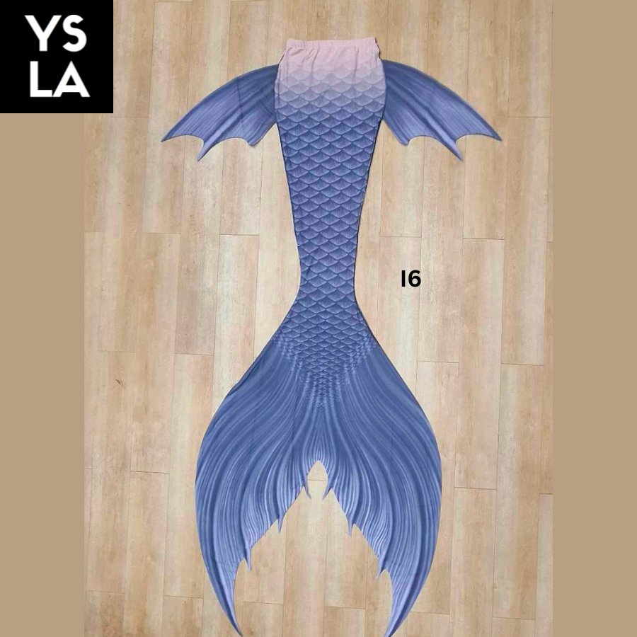 Adult Swimming Beachwear Mermaid Skin Tail with Bra Top