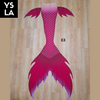 Adult Swimming Beachwear Mermaid Skin Tail with Bra Top