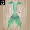 Adult Swimming Beachwear Mermaid Skin Tail with Bra Top