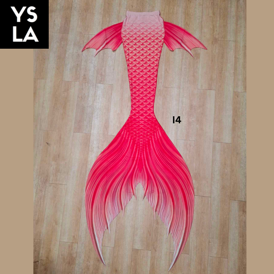 Adult Swimming Beachwear Mermaid Skin Tail with Bra Top