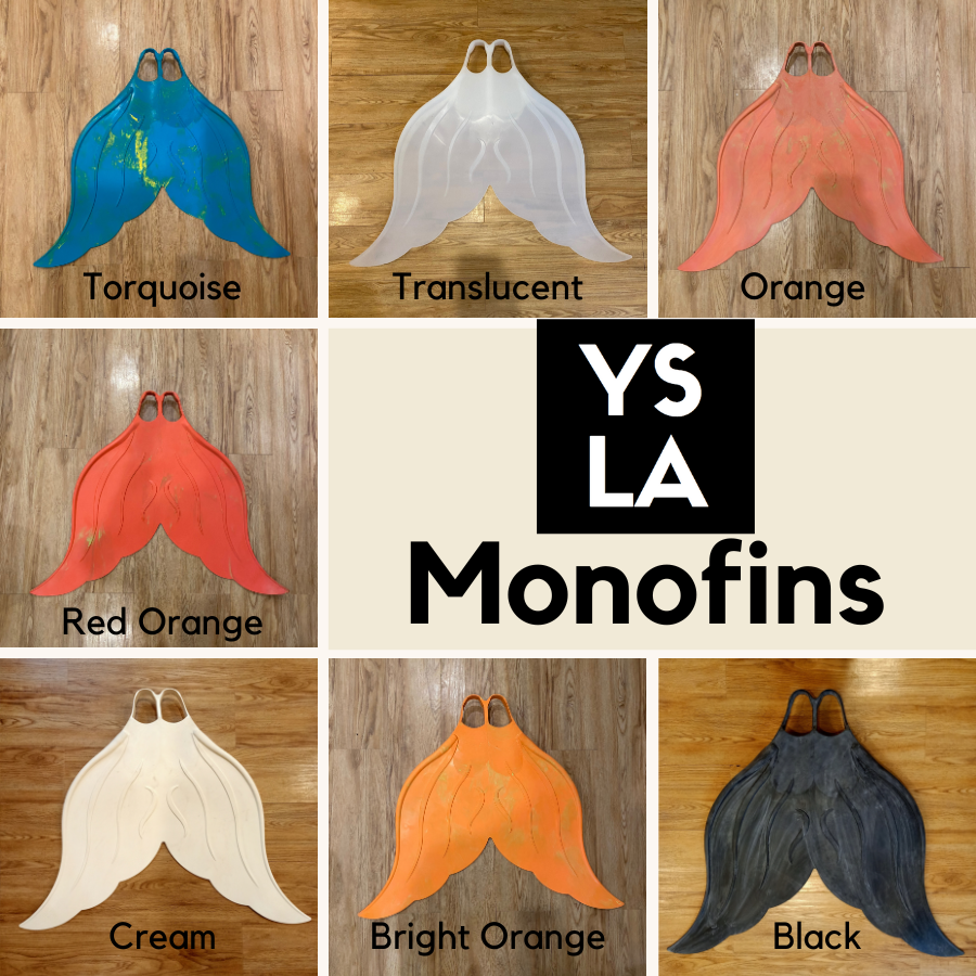 Monofins Mermaid Fins Flippers Mermaid Tail Freedive Fins