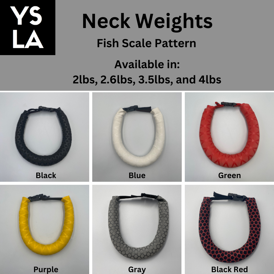 Ysla Neck Weights with Shrink tube wrap