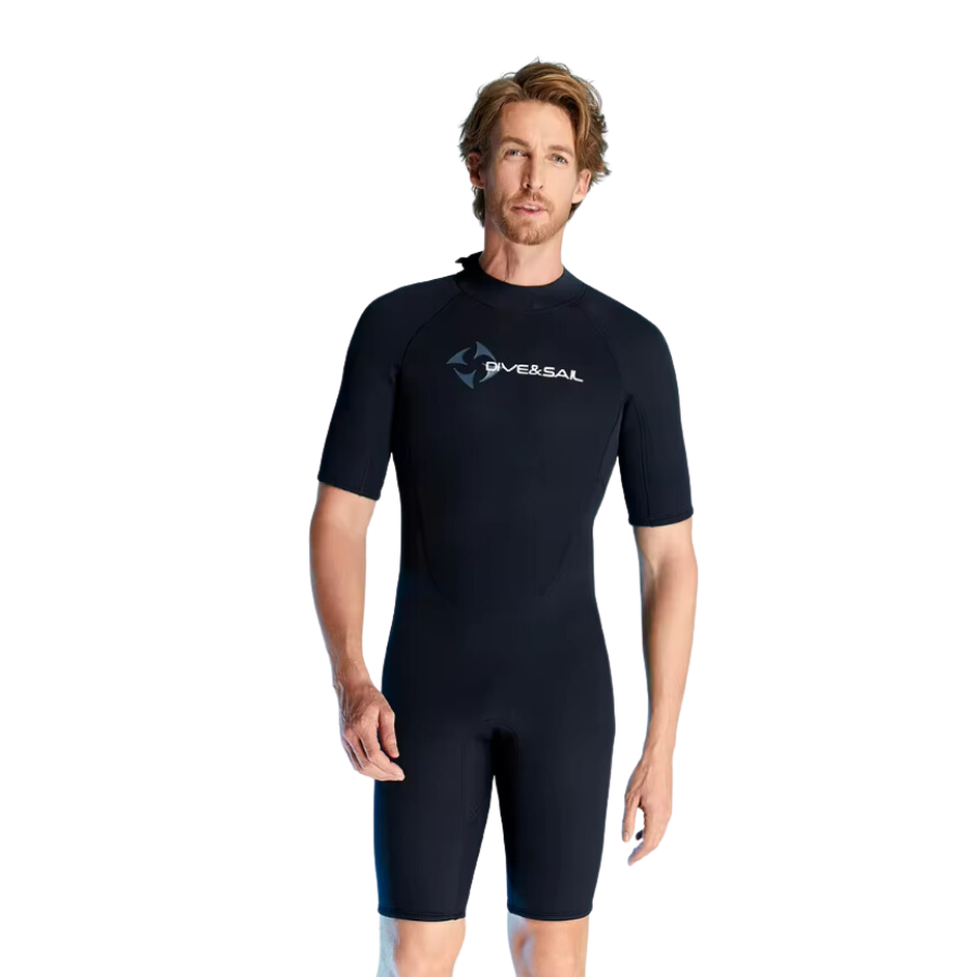 For Him Bare 1.5mm Full Wetsuit in Short sleeves and short pants For Men Male