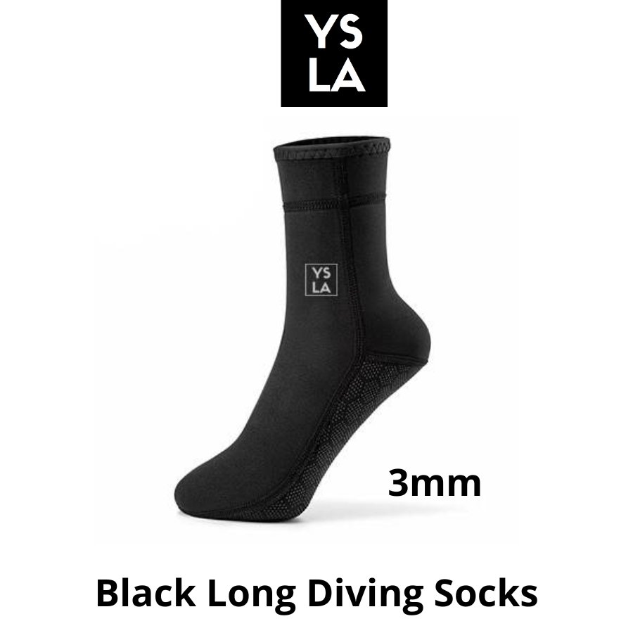 3mm Ysla Crew Neoprene Diving Socks Freediving Long Socks