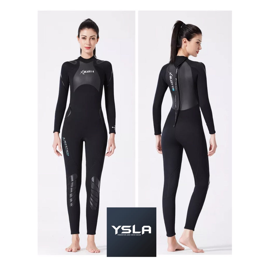 Women Long Sleeve Hooded Diving Suit Surf Scuba snorkeling free dive  Wetsuits