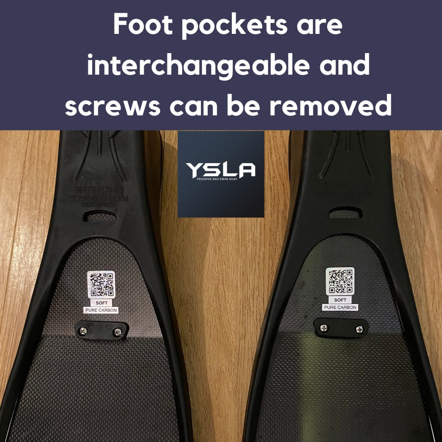 Ysla Leaderfins Carbon Fiber Limited Edition Long Freedive Fins