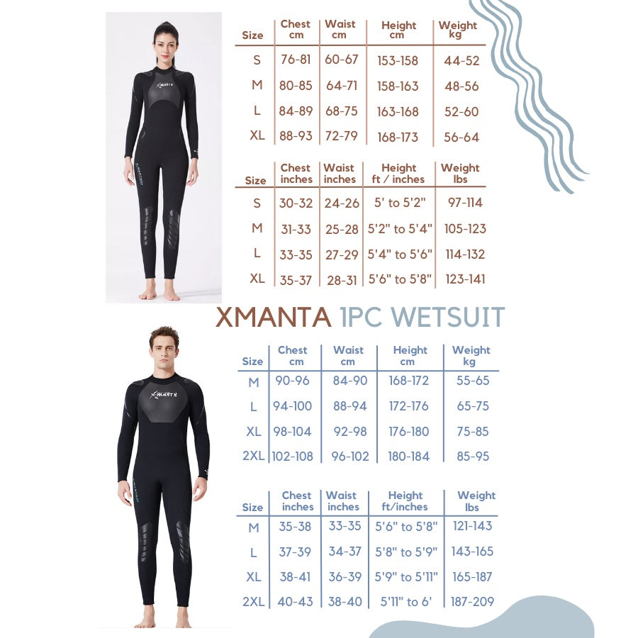 Neoprene Wetsuit Leggings Trousers Pants 2mm for Freedive Surfing