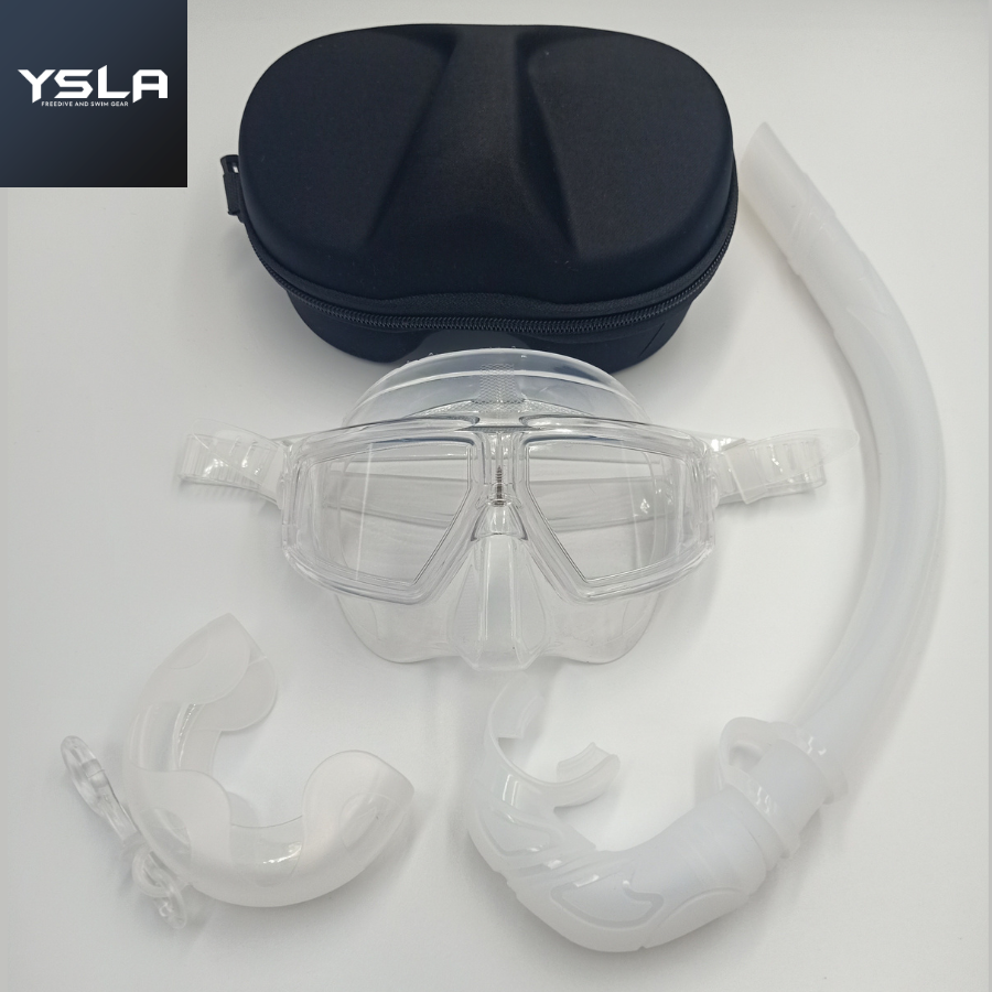 Resin Plastic Lens Low Volume Freedive Mask Set