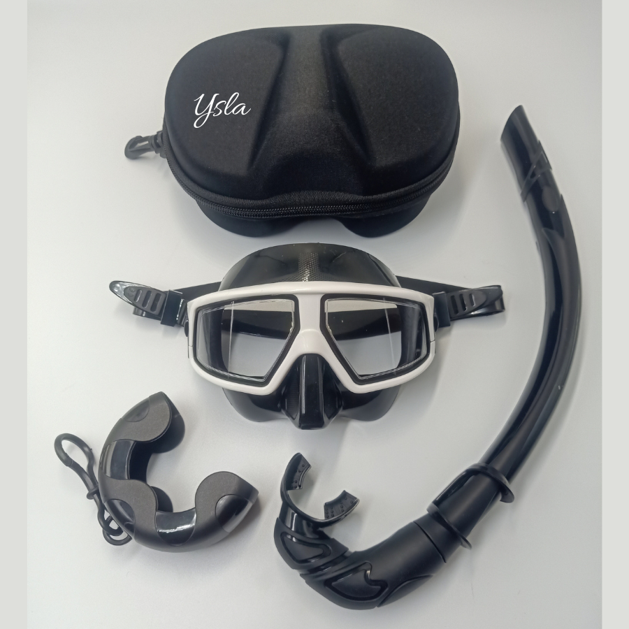 Resin Plastic Lens Low Volume Freedive Mask Set