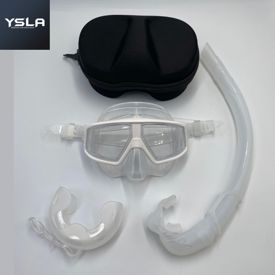 Resin Plastic Lens Low Volume Freedive Mask Set