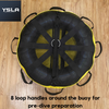 Baleen Inflatable Scuba Diving Freediving Training Buoy Float Surface with Interior Surface Marker