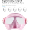 Resin Plastic Lens Low Volume Freedive Mask Set