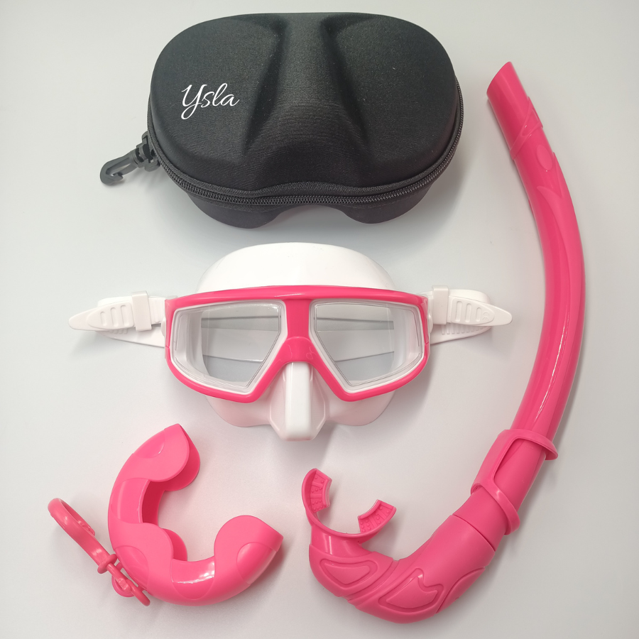 Resin Plastic Lens Low Volume Freedive Mask Set