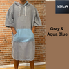 Quick Absorbing Beach Poncho Changing Robe Microfiber Towel