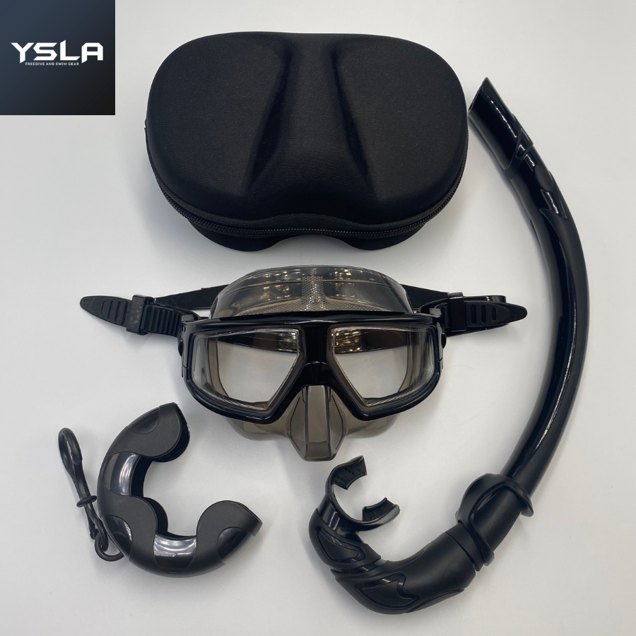 Resin Plastic Lens Low Volume Freedive Mask Set