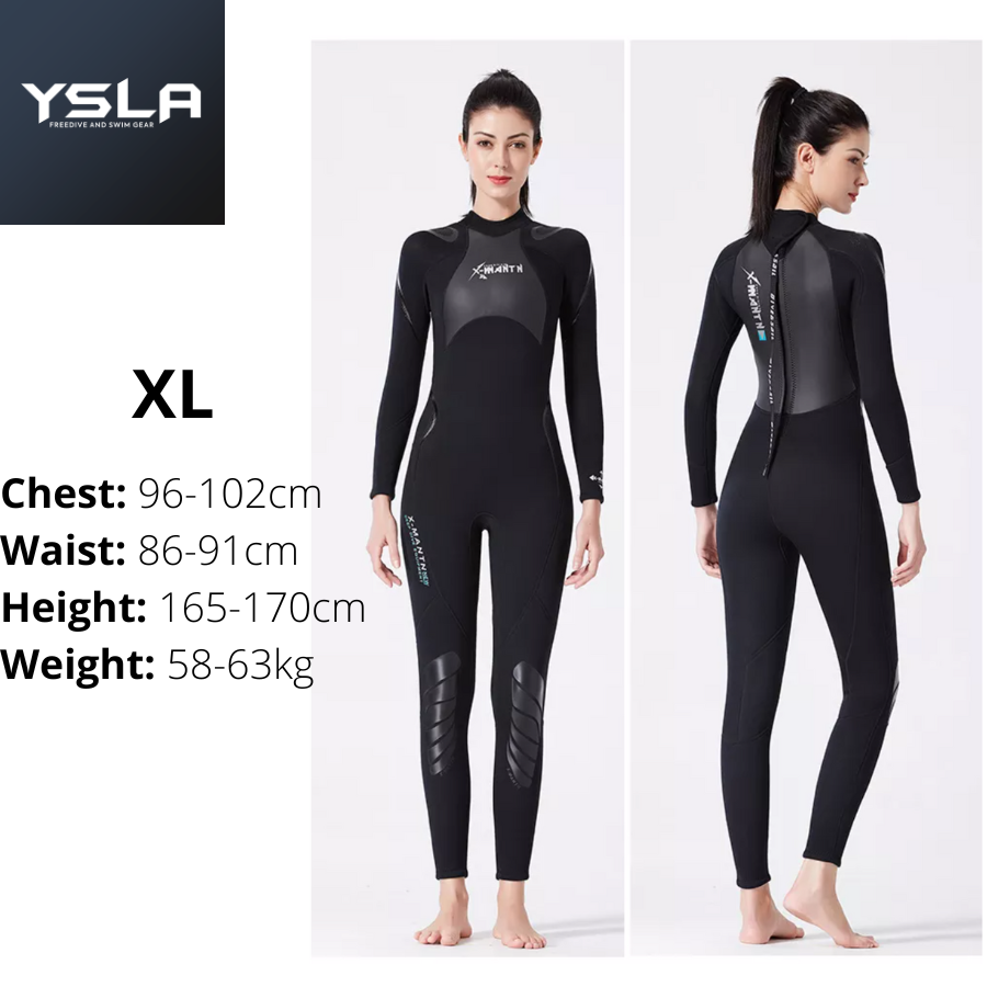 1.5mm Xmanta Dive & Sail Neoprene Wetsuit for Freediving Snorkeling Scuba Surfing