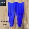 Malik Silicone Short Fins for Freedive Scuba Swimming Training Full Foot Pocket