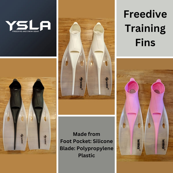 Wave Ysla Freedive and Spearfishing Long Freediving Fins Black Foot Po –  Ysla Freediver Shop